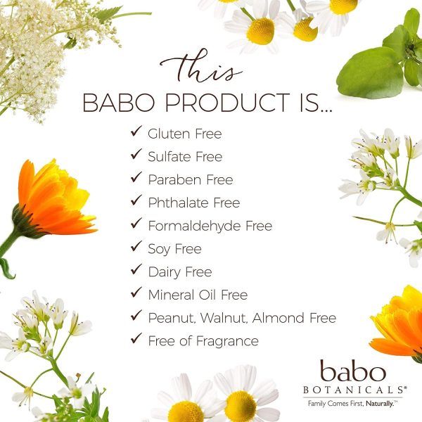 Babo Botanicals - Super Shield Sport Stick Fragrance Free 50 SPF - 0,6 oz. Online Hot Sale