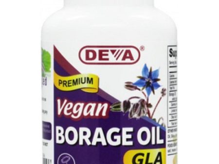 DEVA - Vegan Borage Oil - 90 Vegan Caps on Sale