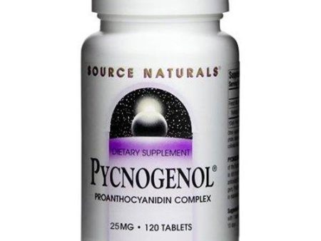 SOURCE NATURALS - Pycnogenol 25 mg - 60 Tablets Online now