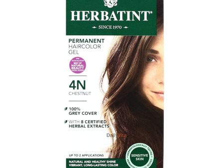 HERBATINT - Permanent Herbal Haircolour Gel 4N Chestnut - 135 ml Sale