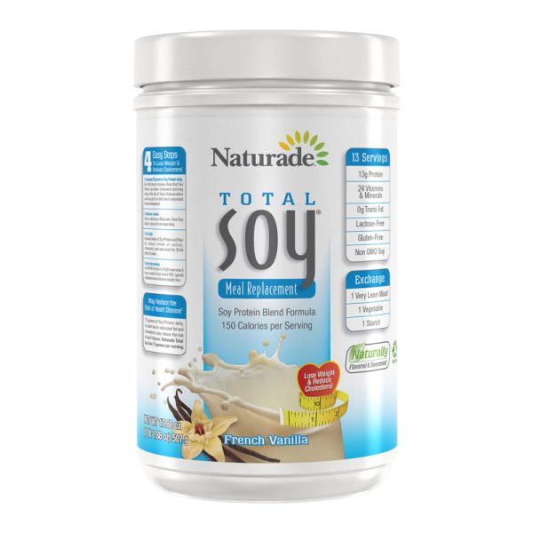 NATURADE - Total Soy All Natural Powder, French Vanilla - 17.88 oz. (507 g) Hot on Sale