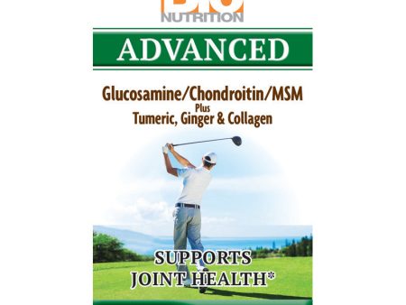 BIO NUTRITION - Advanced Glucosamine Chondroitin MSM - 90 Tablets Supply