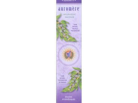 AUROMERE - Ayurvedic Incense Sambrani - 0.35 oz. (10 g) Online Sale