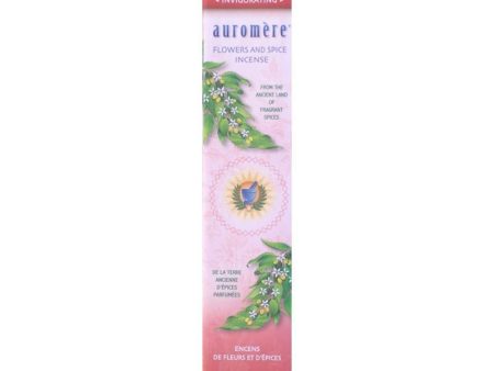 AUROMERE - Flowers & Spice Incense Cinnamon - 0.35 oz. (10 g) Sale