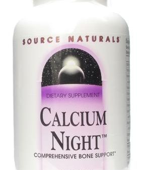 SOURCE NATURALS - Calcium Night - 240 Tablets Fashion