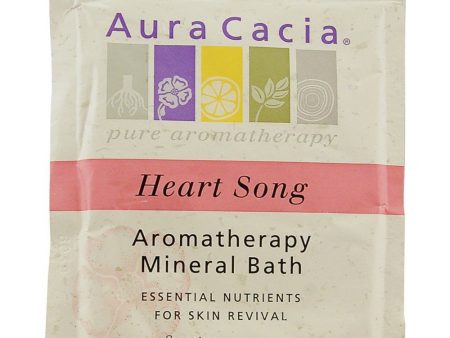 AURA CACIA - Aromatherapy Mineral Bath Comforting Geranium - 2.5 oz. (70.9 g) Discount