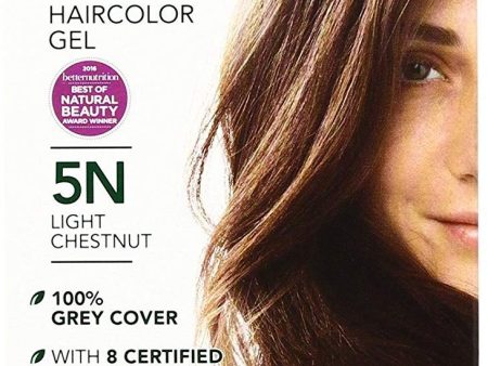 HERBATINT - Permanent Herbal Haircolour Gel 5N Light Chestnut - 135 ml For Sale