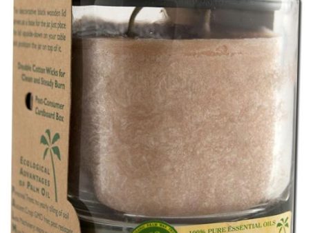 ALOHA BAY - Eco Palm Wax Candle Chai Spice Light Brown - 8 oz. (227 g) Cheap