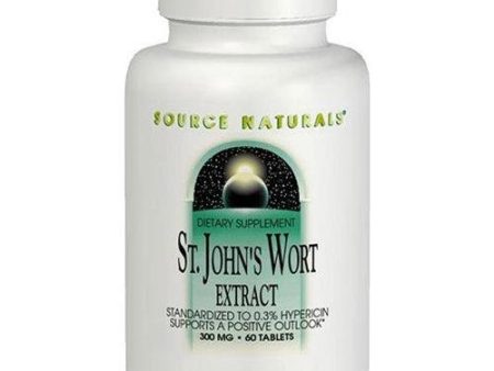 SOURCE NATURALS - St. John s Wort Extract 300 mg - 60 Capsules Online Sale