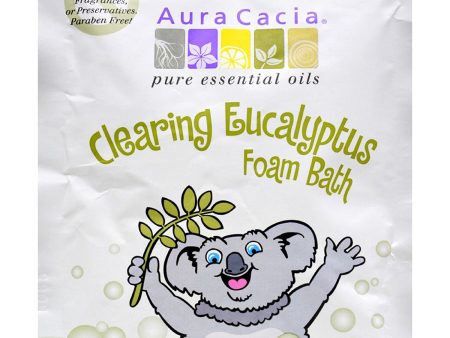 AURA CACIA - Clearing Eucalyptus Foam Bath for Kids - 2.5 fl. oz. (70.9 g) Discount