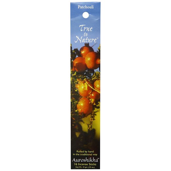 AUROSHIKHA - True To Nature Incense Singapore Patchouli - 0.35 oz. (10 g) Discount