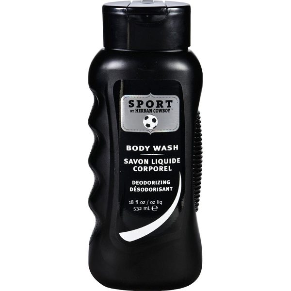 HERBAN COWBOY - Deodorizing Body Wash Sport - 18 fl. oz. (532 ml) Online now