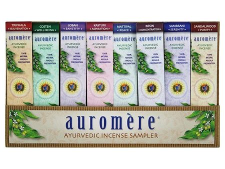 AUROMERE - Ayurvedic Sample Pack - 8 x 0.1 oz. Packets Cheap