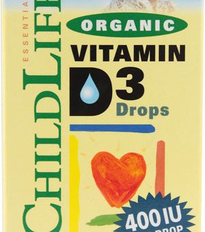 CHILDLIFE - Organic Vitamin D3 Drops Berry 400 IU - 0.338 fl. oz. (10 ml) For Sale