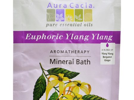 AURA CACIA - Euphoric Ylang Ylang Mineral Bath - 2.5 oz. (70.9 g) Cheap