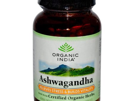 ORGANIC INDIA - Ashwagandha Formula - 90 Vegetarian Capsules Fashion