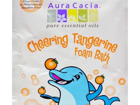 AURA CACIA - Cheering Tangerine & Sweet Orange Foam Bath for Kids - 2.5 fl. oz. (70.9 g) Sale