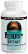 SOURCE NATURALS - Bilberry Extract 50 mg - 30 Tablets Hot on Sale