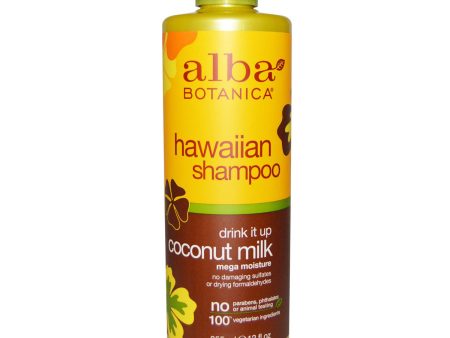 ALBA BOTANICA - Hawaiian Shampoo Drink It Up Coconut Milk - 12 fl. oz. (355 ml) Online