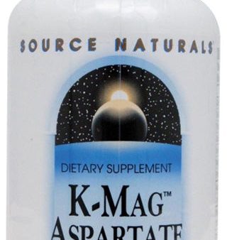 SOURCE NATURALS - K-Mag Aspartate - 120 Tablets Cheap