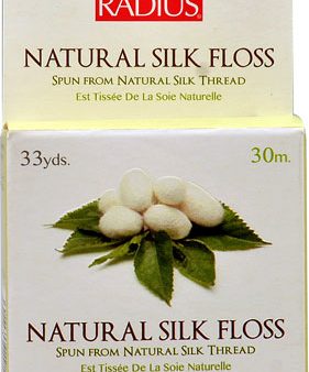 RADIUS - Natural Biodegradable Silk Floss - 33 Yards Online now