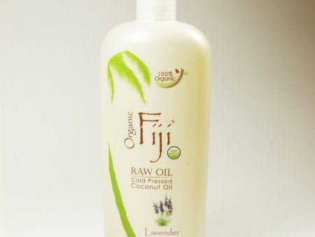 ORGANIC FIJI - Lavender Coconut Oil - 12 fl. oz. (354 ml) Online now