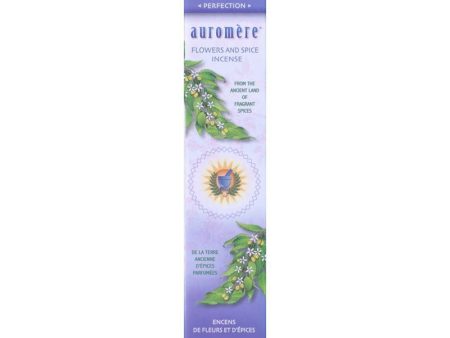 AUROMERE - Flowers & Spice Incense Champa - 0.35 oz. (10 g) Fashion