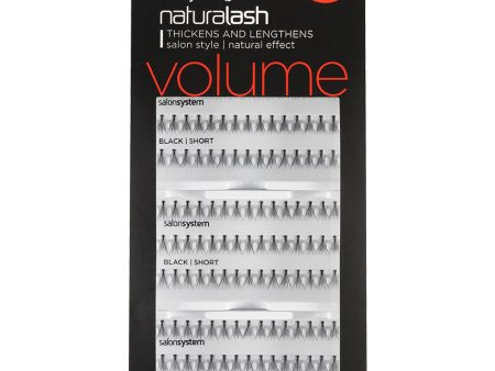 Salon System Naturalash Individual Lashes Black Short 6 Pack Sale