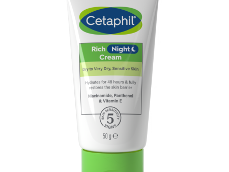 Cetaphil Rich Night Cream 50g Fashion