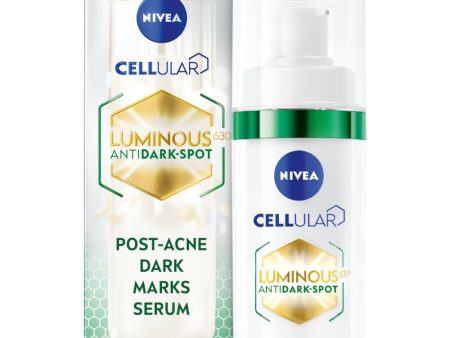 Nivea Cellular Luminous 630 Anti Dark-Spot Post-Acne Dark Marks Serum 30ml Fashion