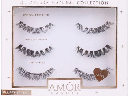 Amor Lashes QuickLash Pre-Mapped Individual Lash Clusters Multipack The Natural Collection For Sale