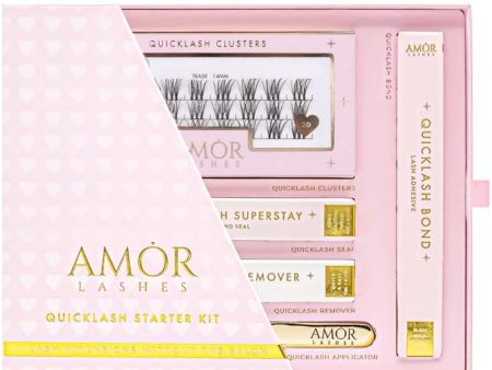 Amor Lashes QuickLash 14mm 5 Piece Starter Kit Online Sale