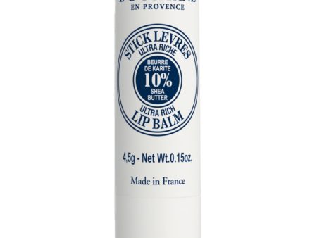 L Occitane 10% Shea Butter Ultra Rich Lip Balm 4.5g For Sale