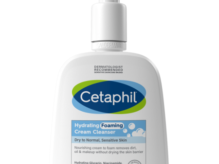 Cetaphil Hydrating Foaming Cream Cleanser 473ml For Cheap