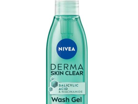 Nivea Derma Skin Clear Face Wash Gel 150ml Sale