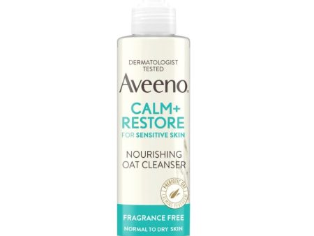 Aveeno Face Calm+ Restore Nourishing Oat Cleanser 200ml Fashion