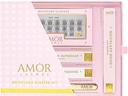 Amor Lashes QuickLash 12mm 5 Piece Starter Kit For Cheap