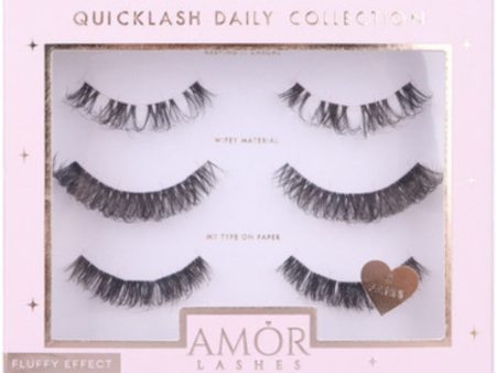 Amor Lashes QuickLash Pre-Mapped Individual Lash Clusters Multipack The Daily Collection Online now