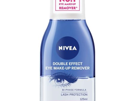 Nivea Double Effect Waterproof Eye Make Up Remover 125ml Online Sale