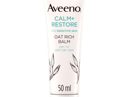 Aveeno Face Calm+ Restore Oat Rich Balm 50ml For Cheap